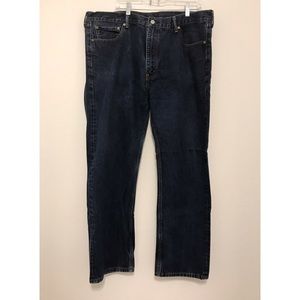 Levi Strauss 505 denim jean straight men’s size 42x32